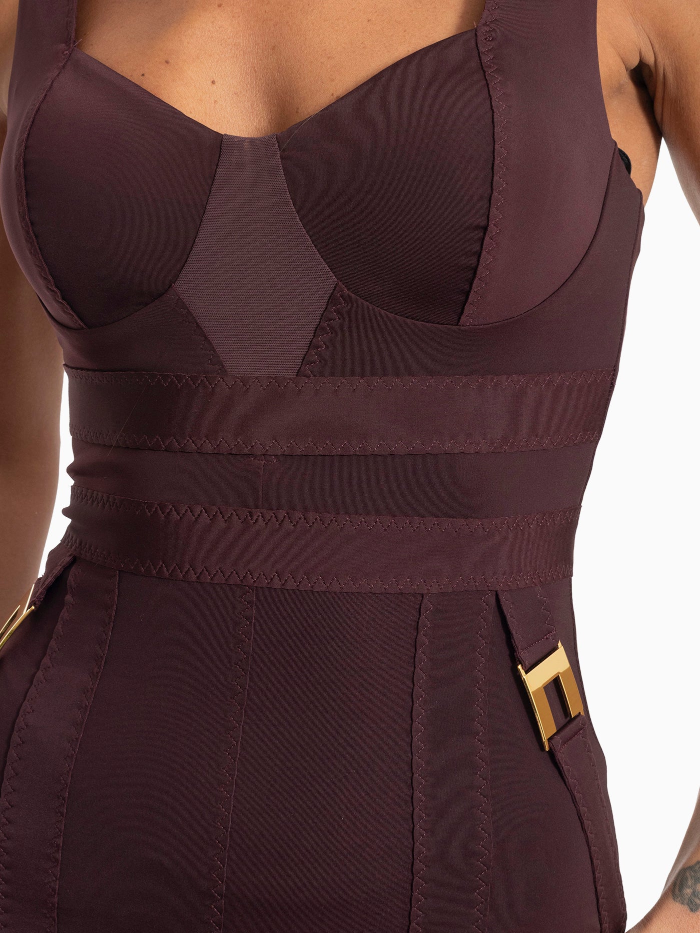 ELISABETTA FRANCHI DRESS AB81056E2