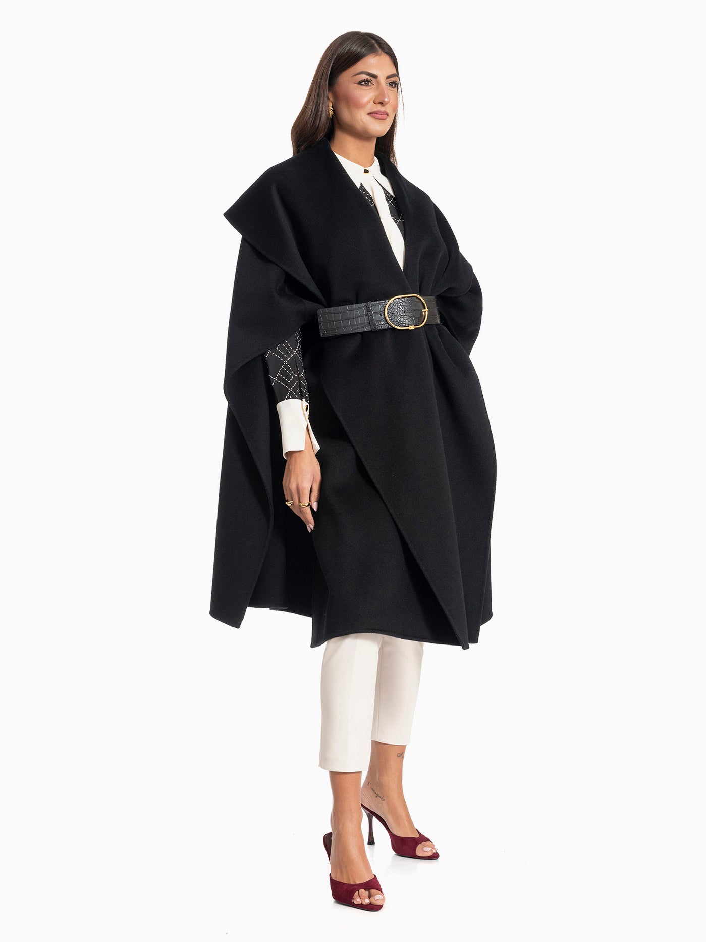 ELISABETTA FRANCHI COAT CP67D56E2