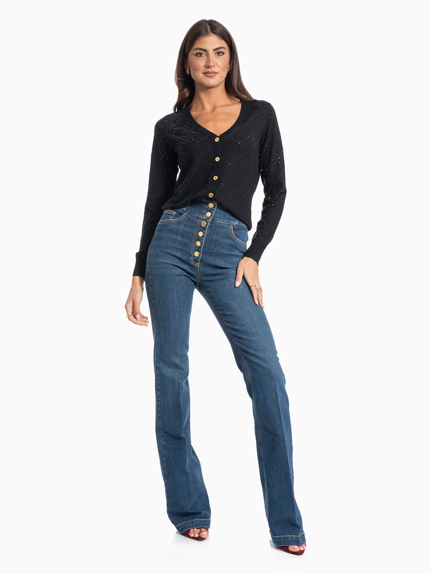 ELISABETTA FRANCHI MK26B56E2 SWEATER