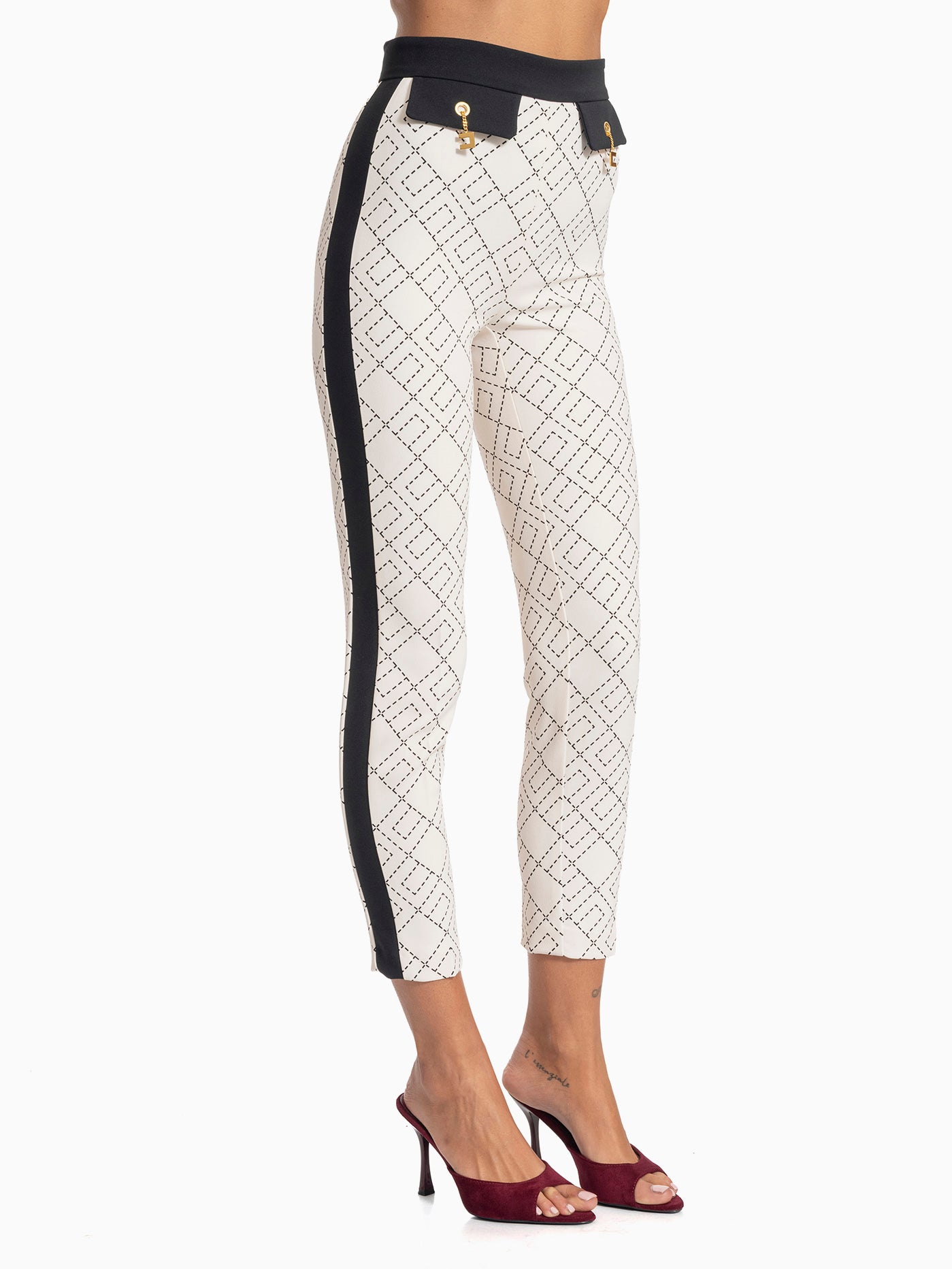 ELISABETTA FRANCHI PAS0156E2 TROUSERS
