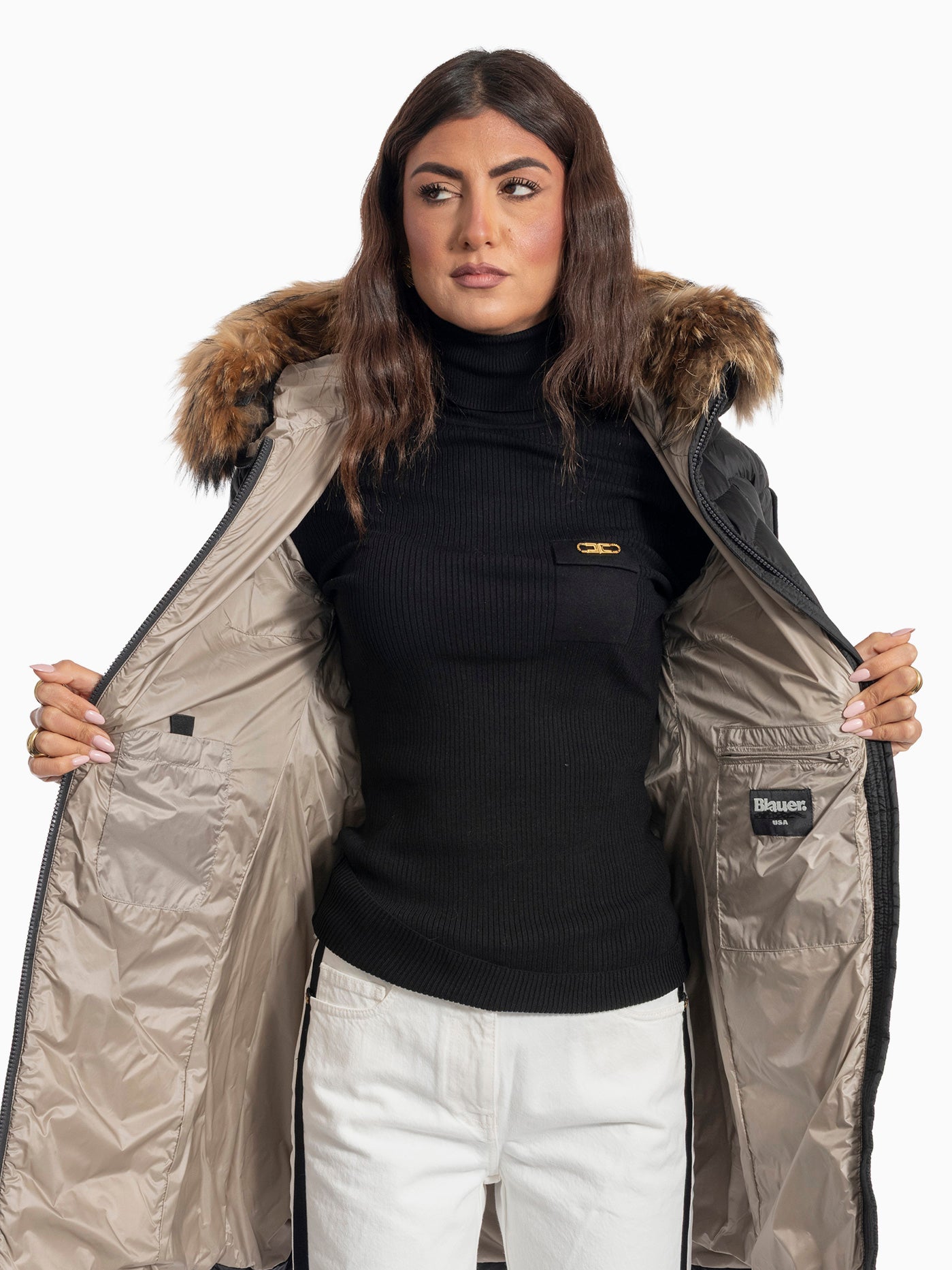 GIUBBINO Blauer 25WBLDK03527-006047