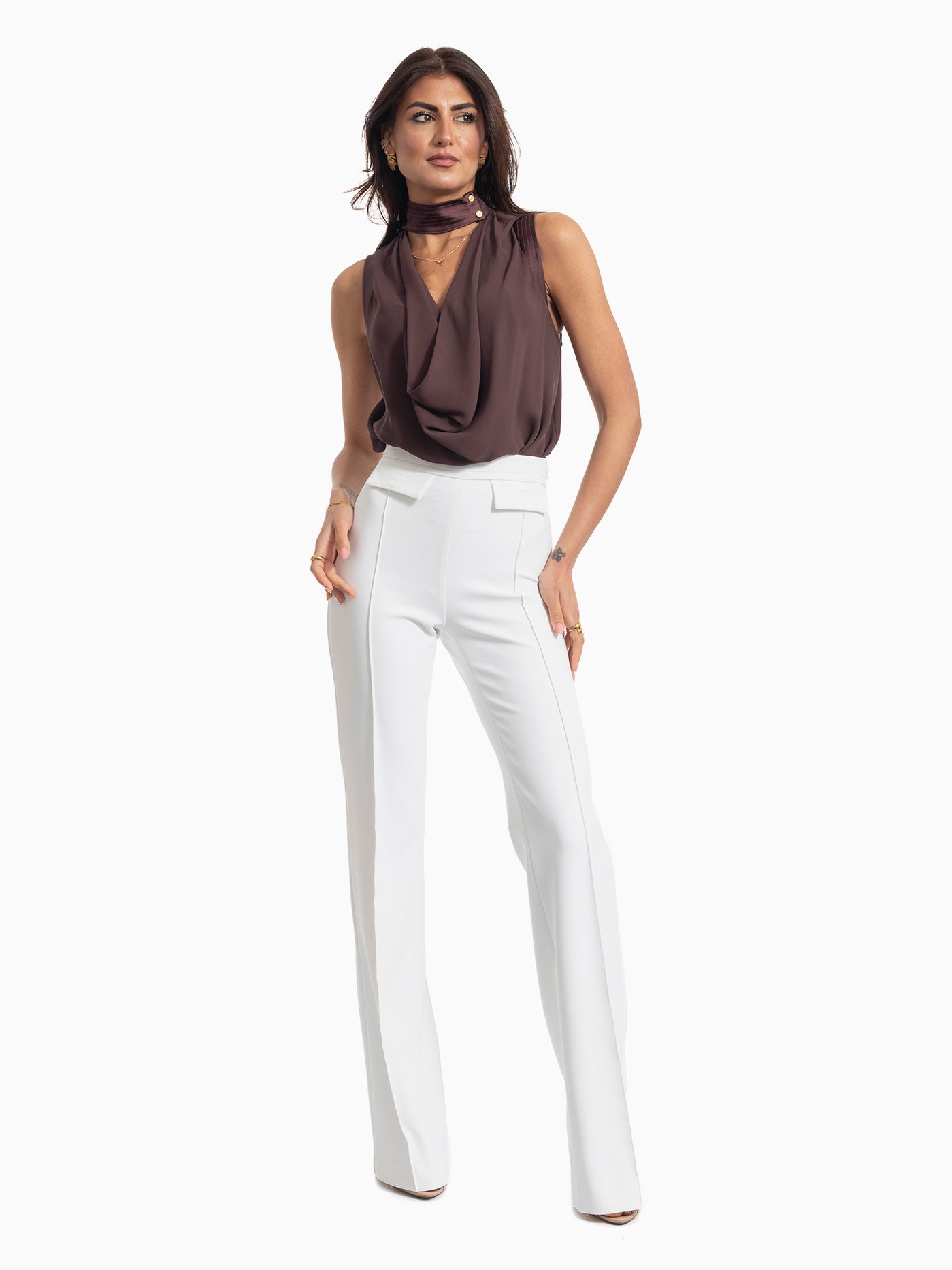 PANTALONE ELISABETTA FRANCHI PA17161E2