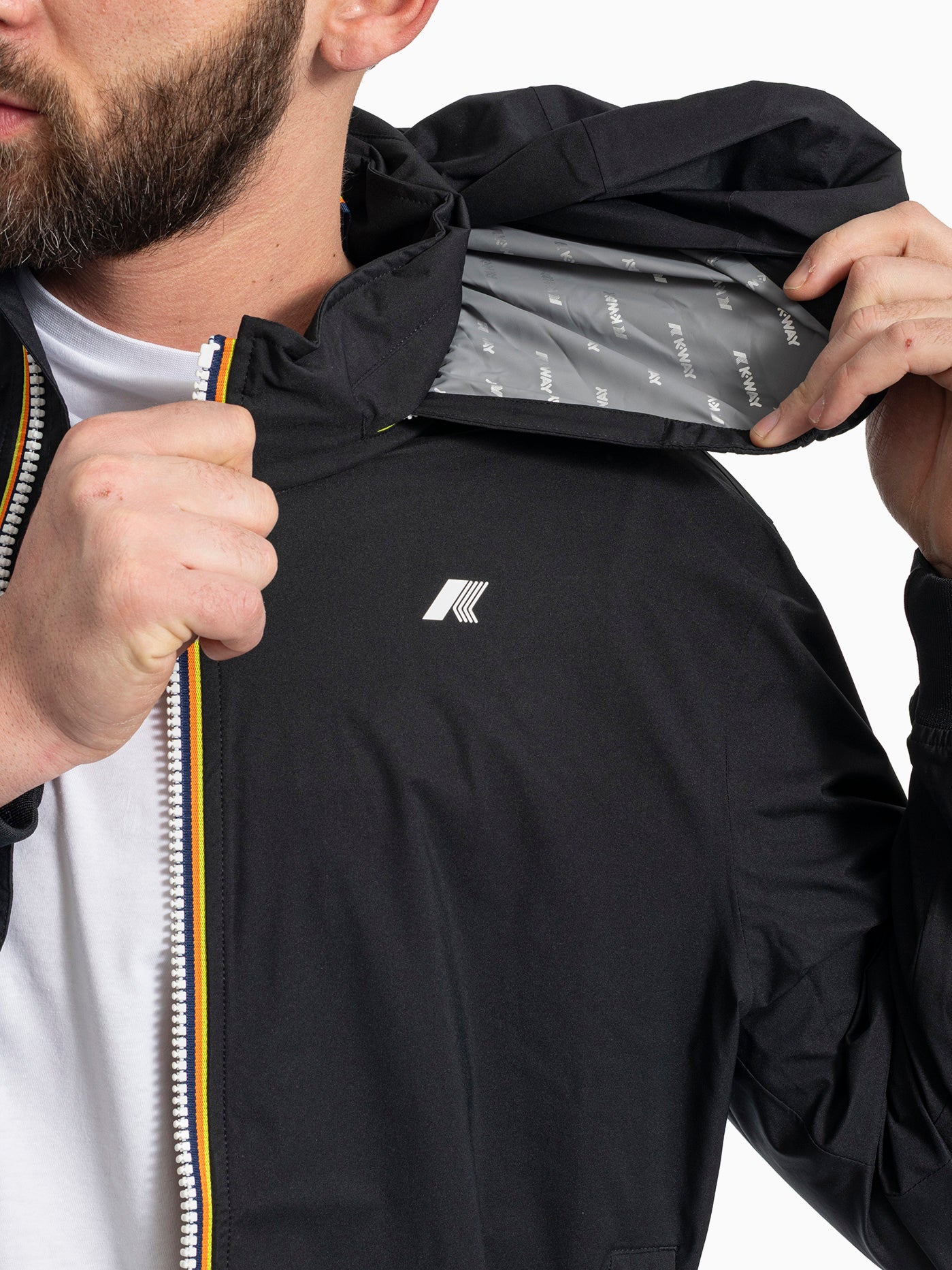 GIUBBINO K-WAY K3157BW