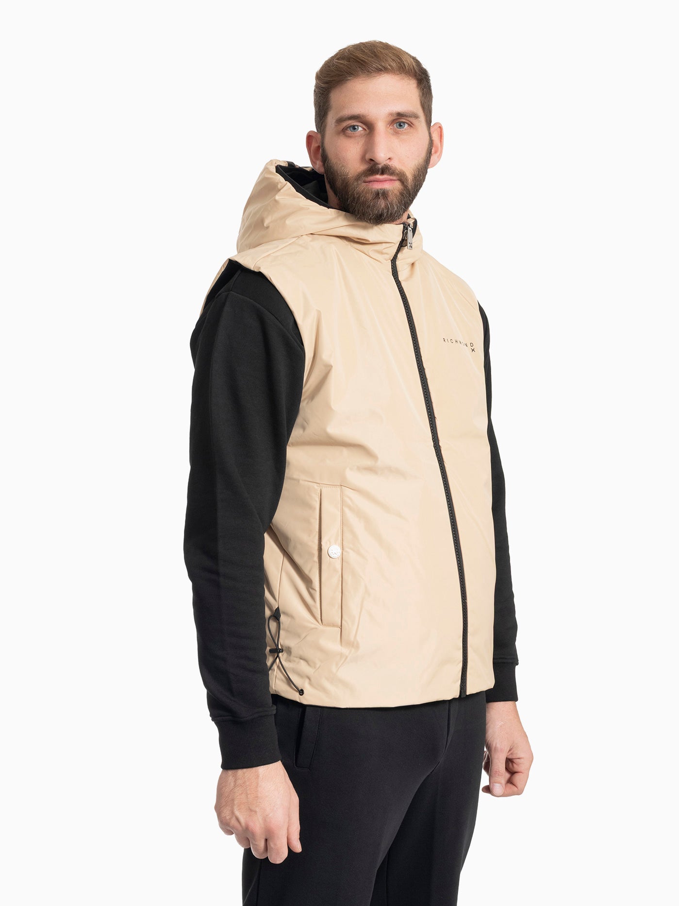 JOHN RICHMOND UMA25153GT SLEEVELESS JACKET