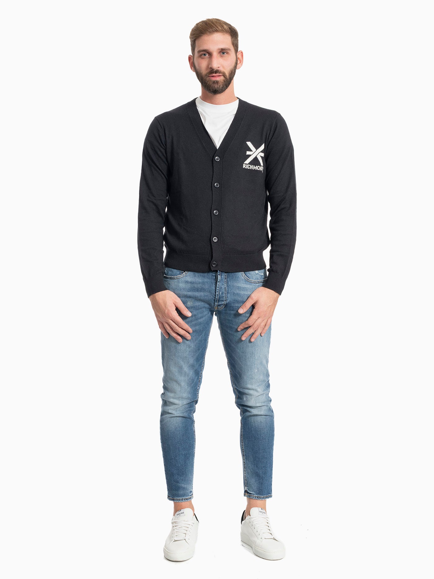 CARDIGAN JOHN RICHMOND UMA25141CD