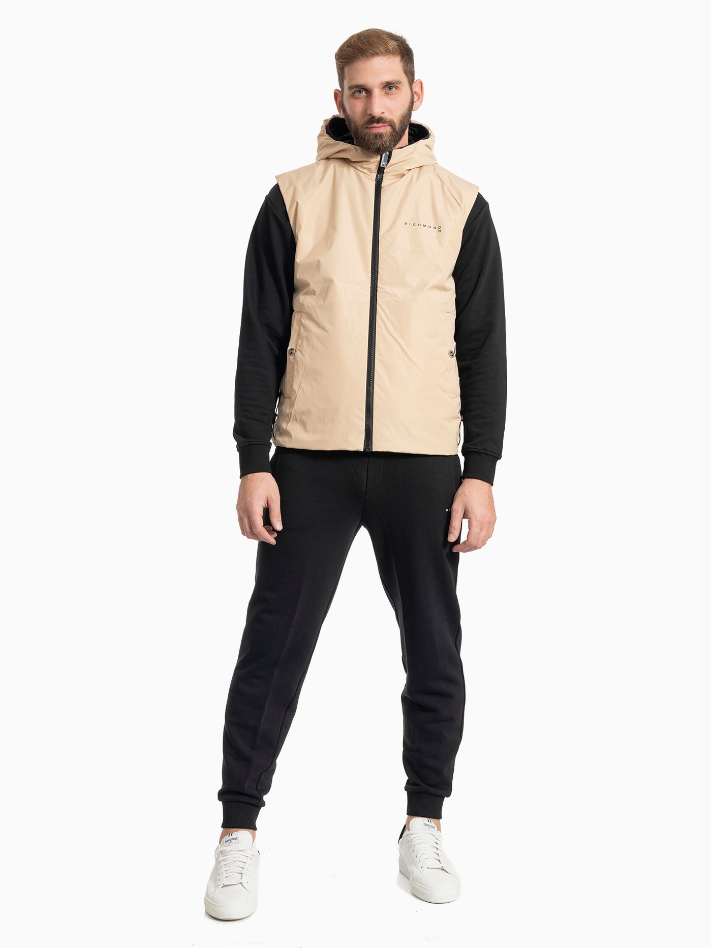 JOHN RICHMOND UMA25153GT SLEEVELESS JACKET