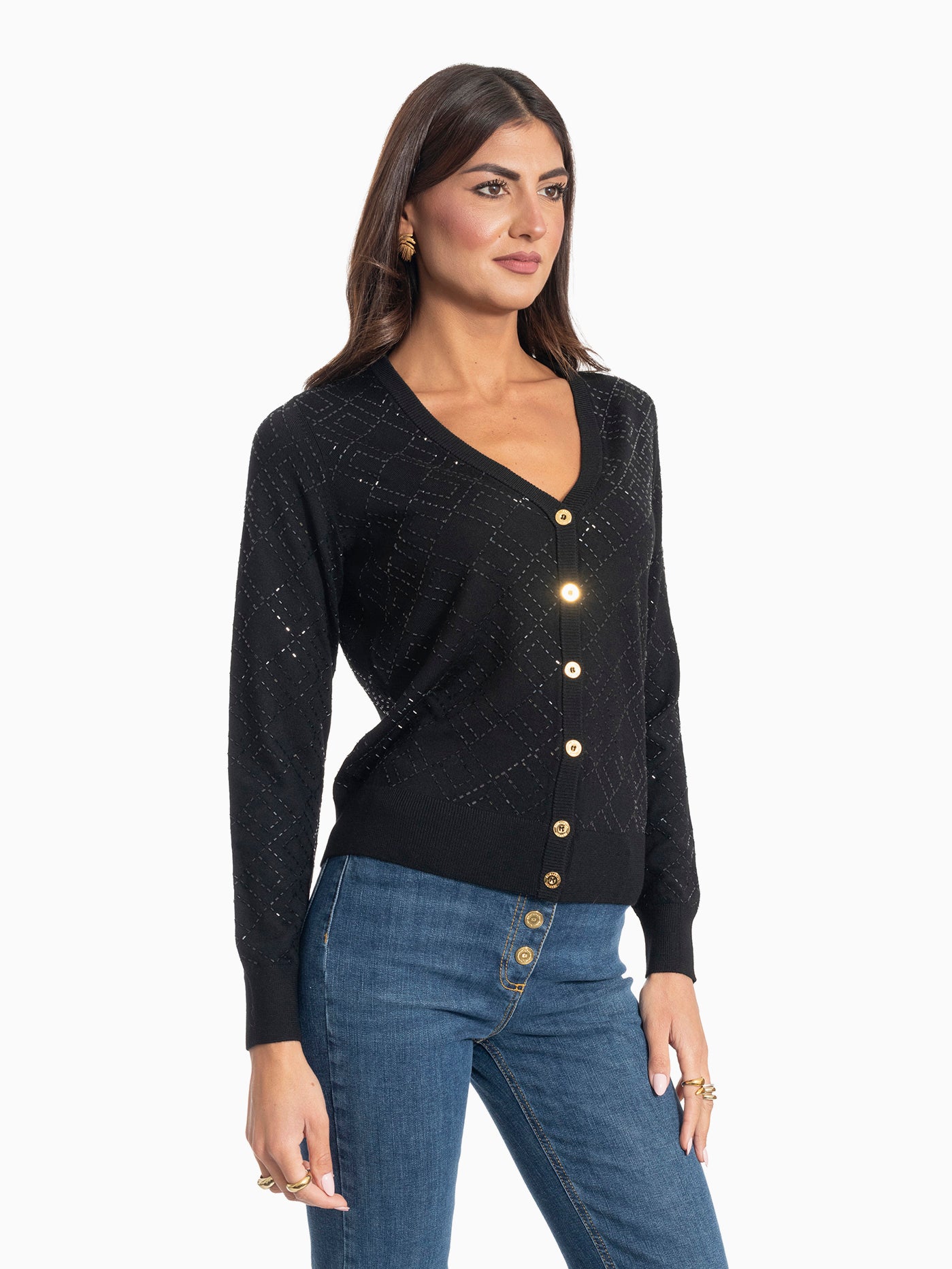 ELISABETTA FRANCHI MK26B56E2 SWEATER
