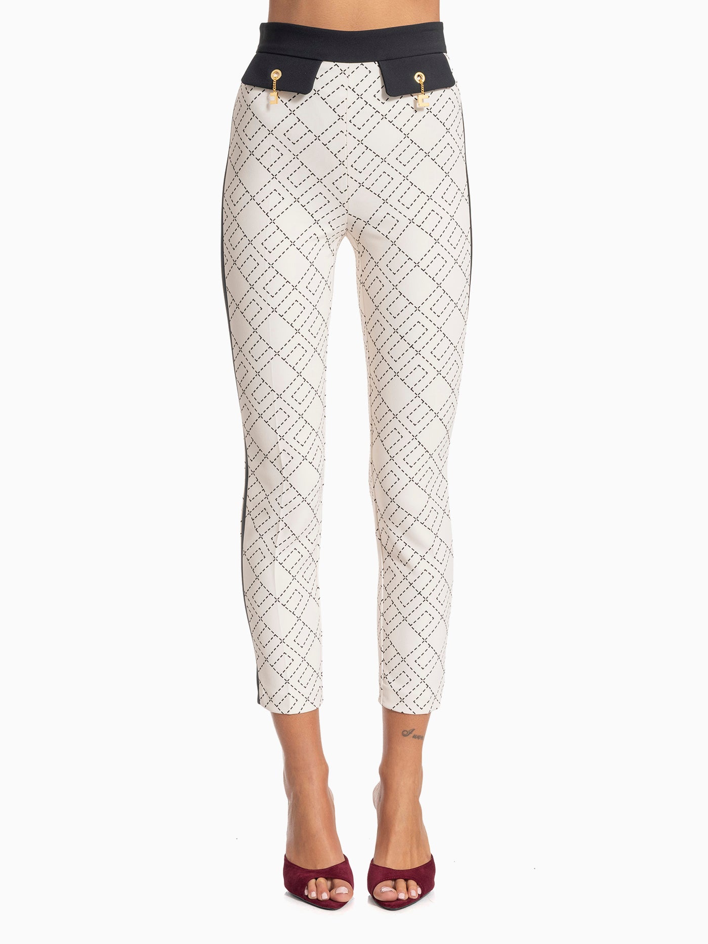 ELISABETTA FRANCHI PAS0156E2 TROUSERS