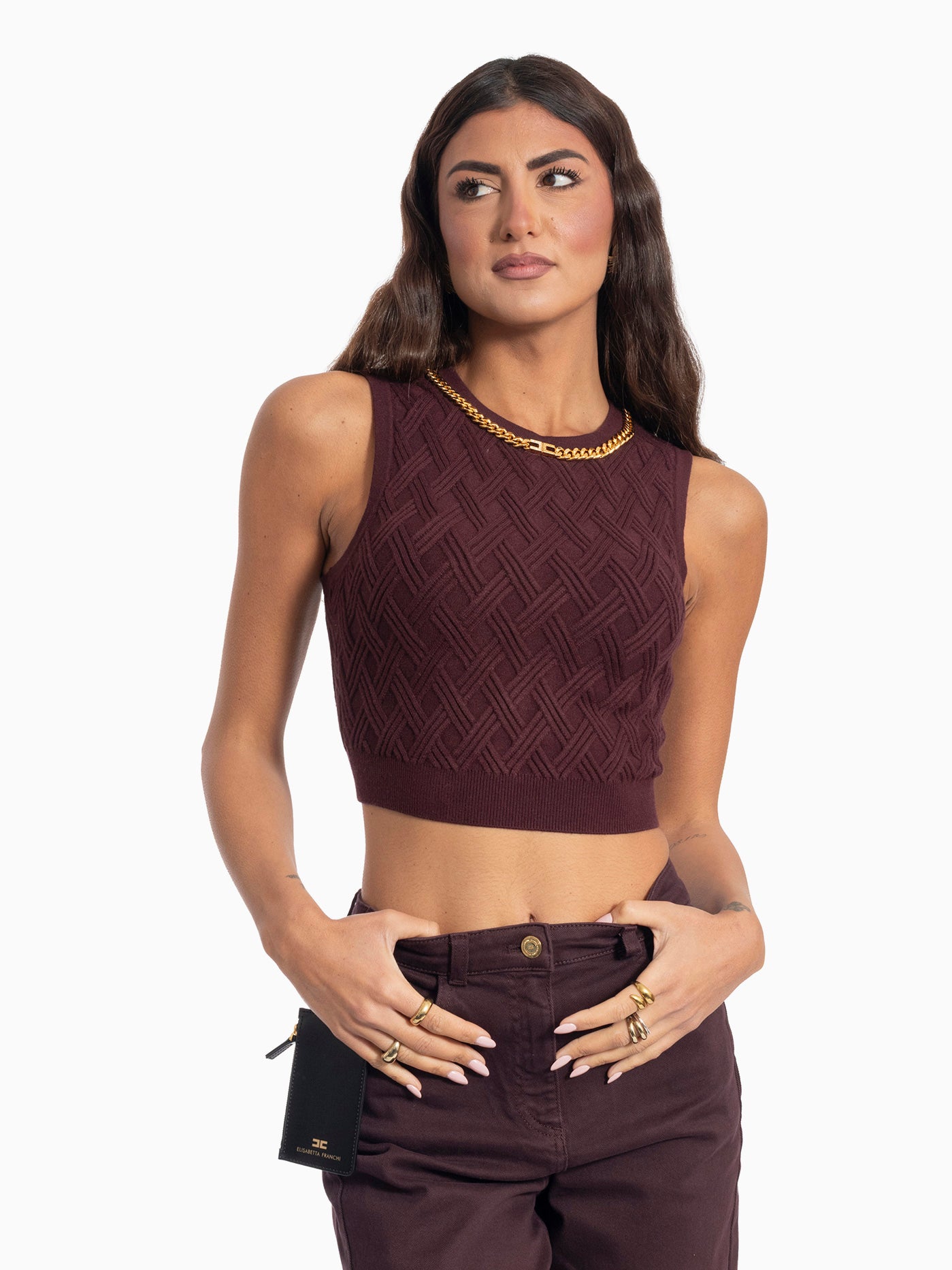 TOP ELISABETTA FRANCHI TK60B56E2