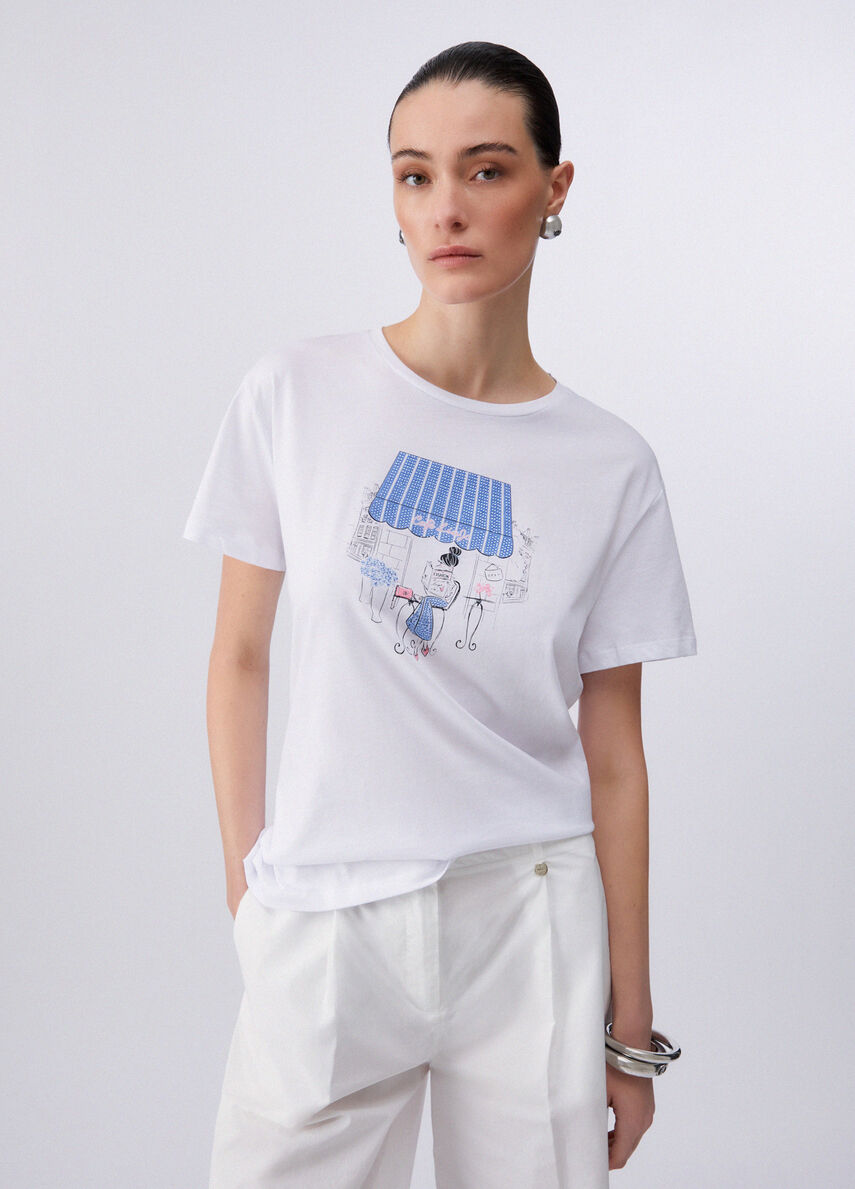 T-SHIRT LIU-JO WA6502JS923