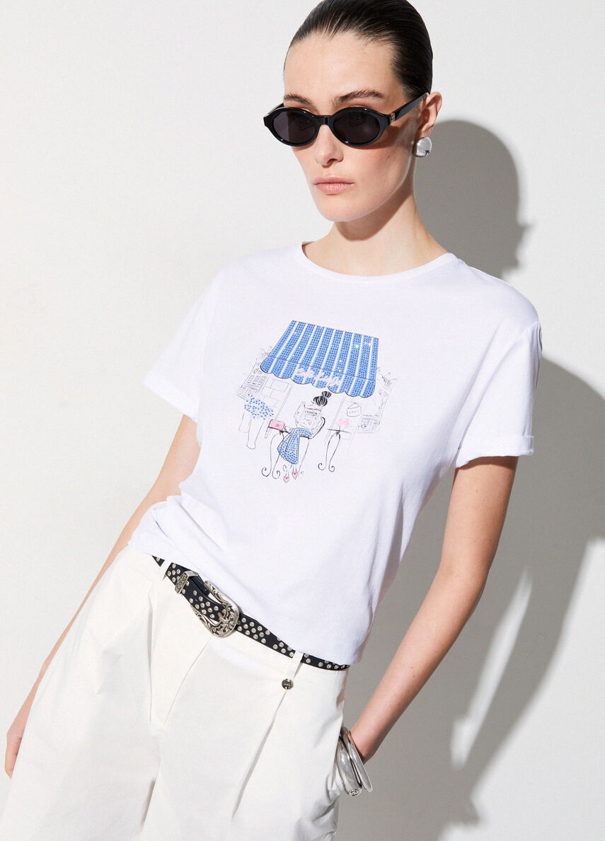 T-SHIRT LIU-JO WA6502JS923