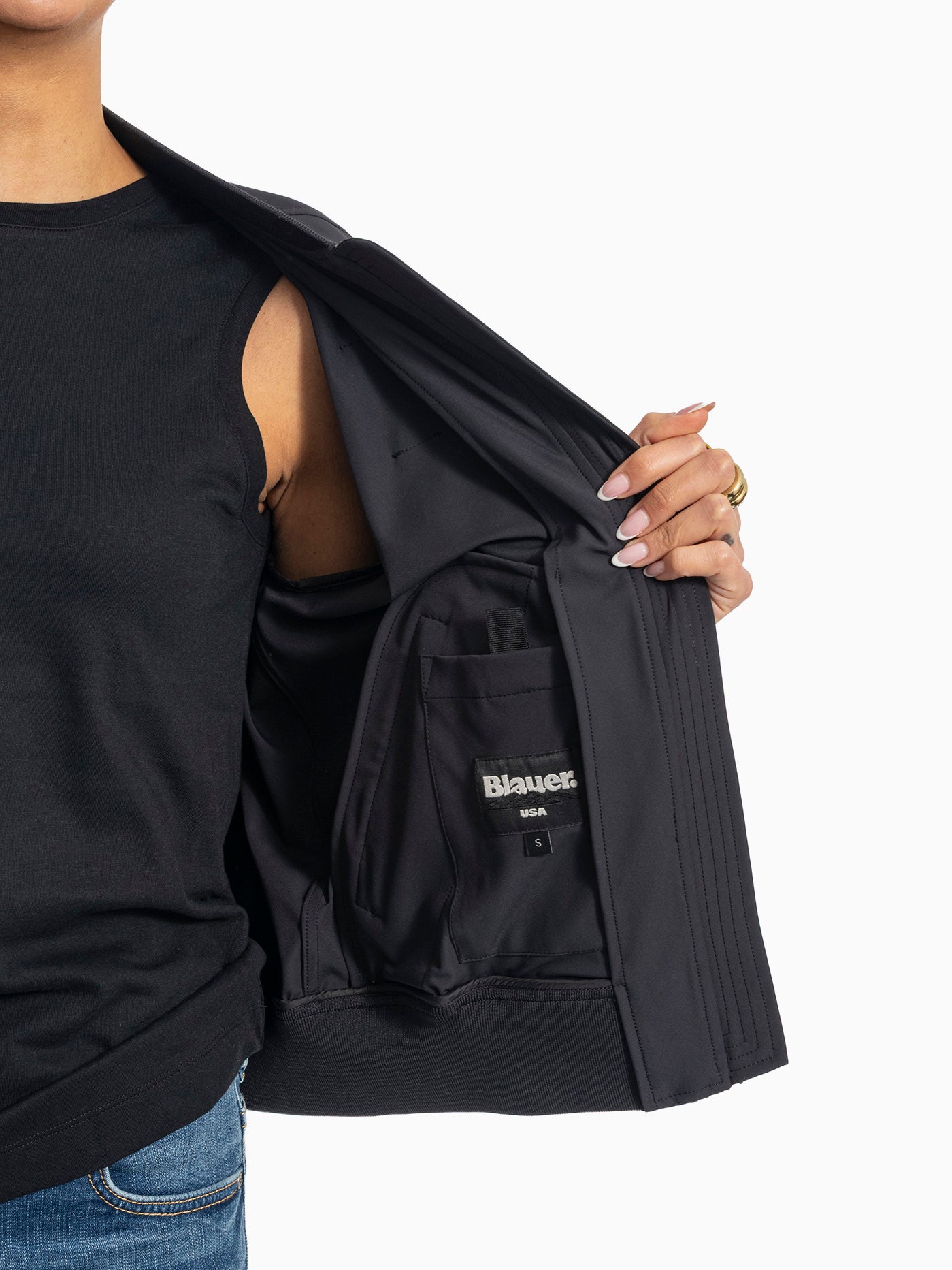 GIUBBINO Blauer 26SBLDC04077-007474