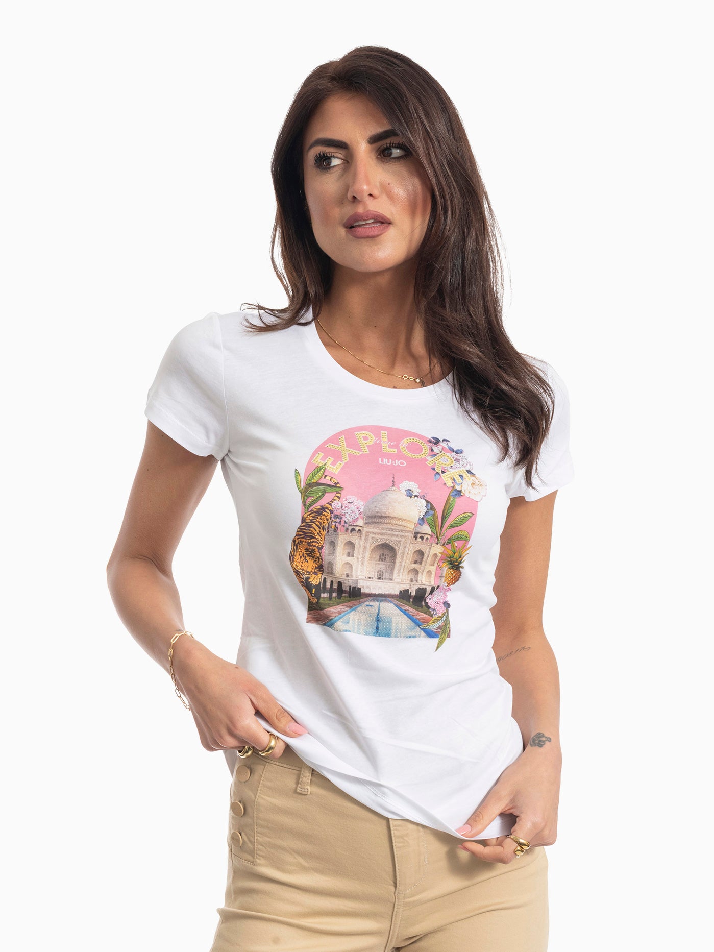 T-SHIRT LIU-JO WA6476JS923