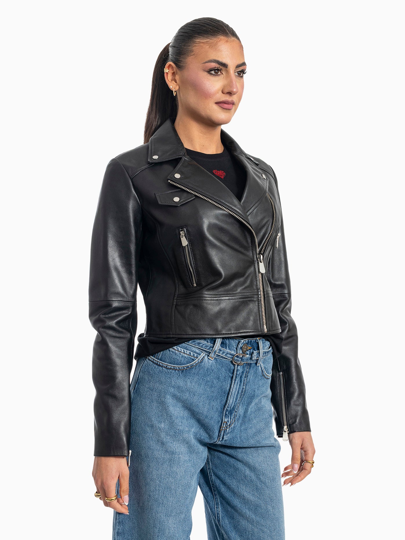 GIUBBINO PELLE PINKO 106247-A32I