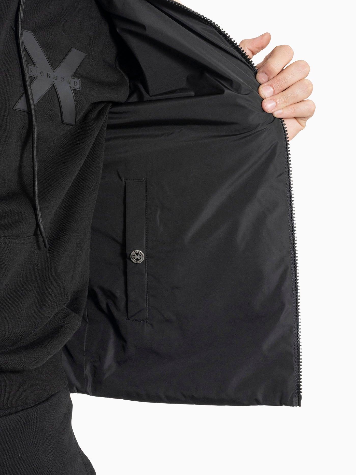 JOHN RICHMOND UMA25153GT SLEEVELESS JACKET